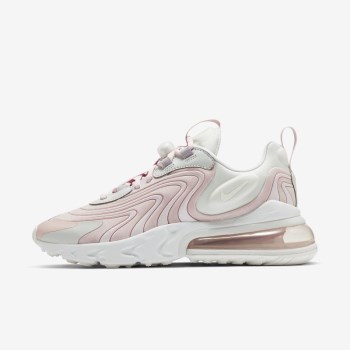 Nike Air Max 270 React ENG - Női Utcai Cipő - Rózsaszín/Titán/Fehér